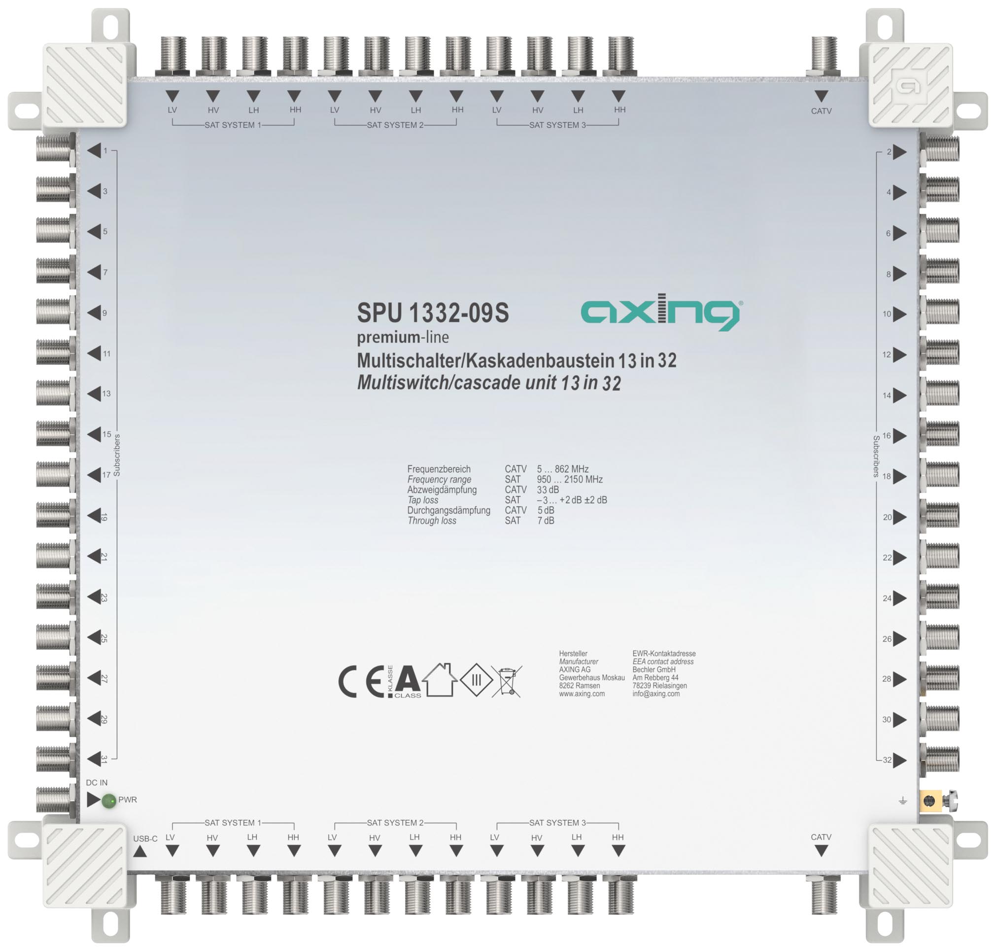 Axing Multischalter 13 in 32 SPU1332-09S - hiplo24.de