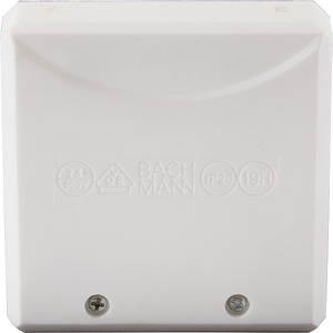 Bachmann Herdanschlussdose UP/AP weiß Schraubklemme 190.270  