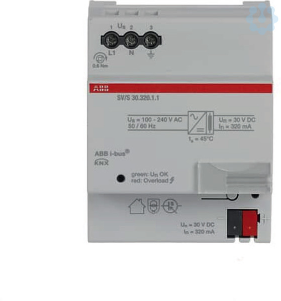 ABB KNX Spannungsversorgung 320mA mit integrierter Drossel SV/S30.320.1.1