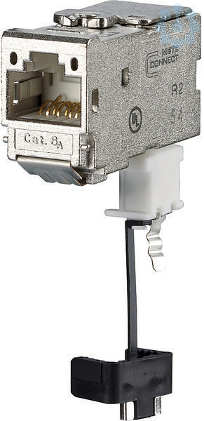 E Dat Module Metz E-DAT-modul Jack RJ45 Cat 6a 270° 130B12-E - hiplo24.de