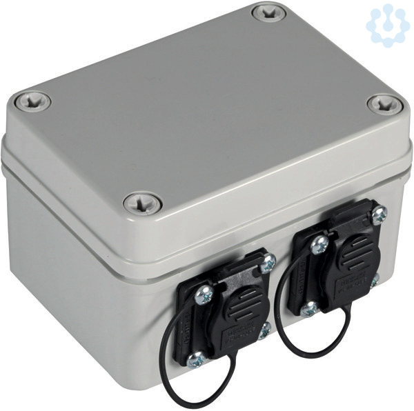 IP67 Gehäuse mit 2xRJ45 P 53730.1V2 - hiplo24.de