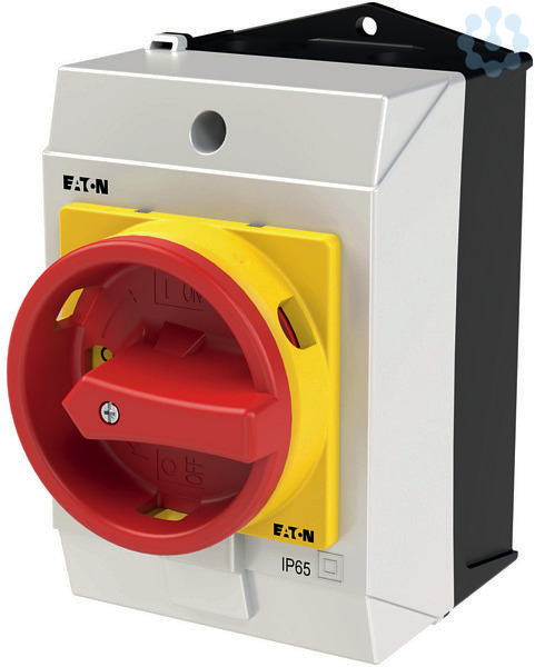 Eaton 207147 Aufputz-Hauptschalter T0-2-1/I1/SVB 6,5 kW rot/gelb brandneu Eaton 207147 Aufputz-Hauptschalter T0-2-1/I1/SVB 6,5 kW rot/gelb brandneu