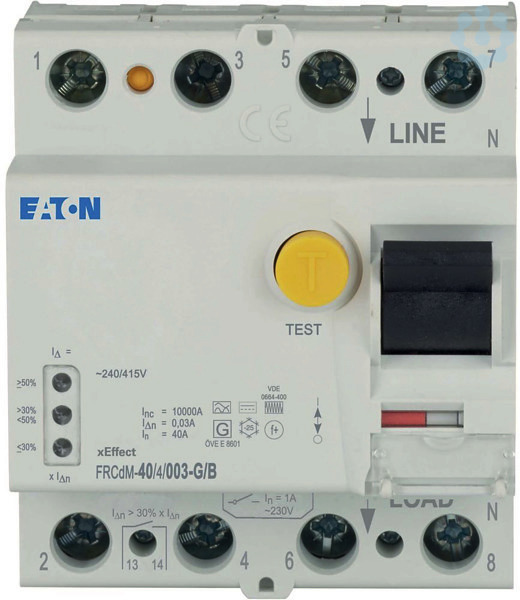 FI Schutzschalter Typ B 40A 30mA 4-polig - Für Wallbox, Solaranlagen & Moderne Haushalte