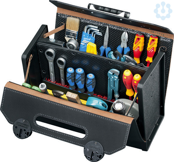 Parat Werkzeugkoffer Tasche Leder ohne Inhalt