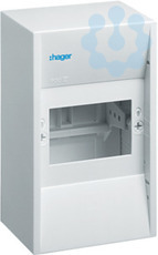 Hager VH48NW Multimediaverteiler komplett bestückt und montiert für 8 Hager VH48NW Multimediaverteiler komplett bestückt und montiert für 8