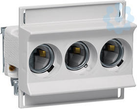Hager LD046 NEOZED D02 Sicherungssockel 63A 400V 3polig gebraucht in