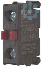 Eaton Tastenplatte flach schwarz Symbol Hupe M22-XD-S-X17